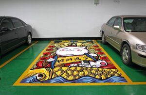 【车位彩绘这个项目能做么】一天能赚5000元，一年挣二三十万不难，小县城大城市都能做！-6G标准网